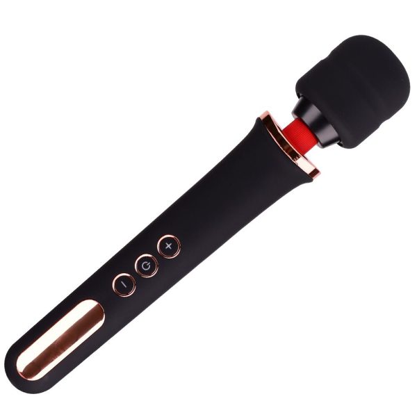 Super Massageador Varinha Mágica Black Luxury Recarregavel - Image 5