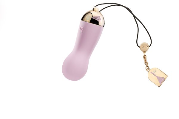 Vibrador Bullet ZALO Baby Star Lilás Com Detalhes Foleado a Ouro 8 Velocidades - Image 5