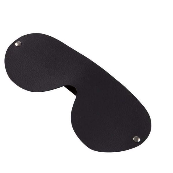 Algema em Couro Sintético e Venda Para Olhos Detalhes Rebite - Image 2