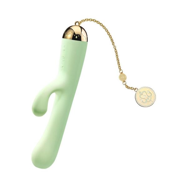 Vibrador Massageador ZALO Ichigo Rabbit Com Detalhes em Ouro 18 Quilates - Image 3