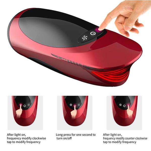 Masturbador Lanterna Cup Smart Voice Sex Machine USB - Dibe - Image 3