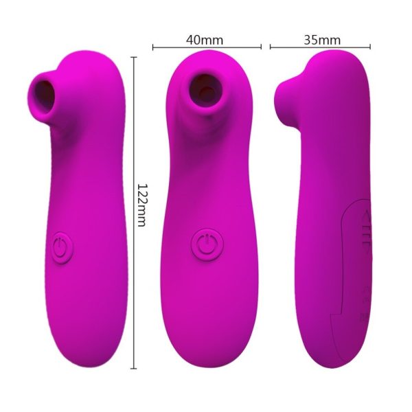 Vibrador Estimulador de Clitóris com 10 Níveis Vibrações USB – Silicone Aveludado - Image 4