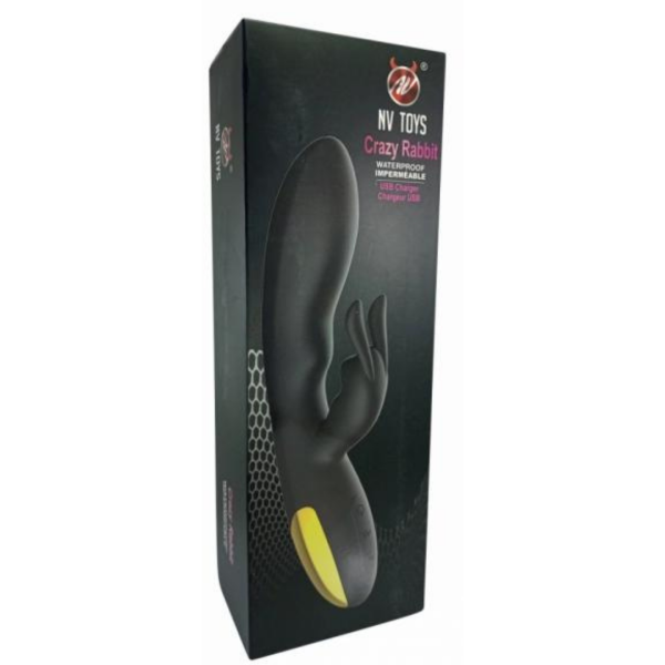 Vibrador Ponto G com Estimulador Rabbit NV Toys Crazy Rabbit - Image 8