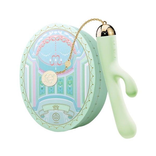 Vibrador Massageador ZALO Ichigo Rabbit Com Detalhes em Ouro 18 Quilates