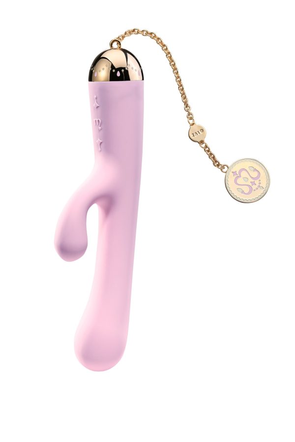 Vibrador Massageador Lilas ZALO Ichigo Rabbit Detalhe em Ouro - Image 4