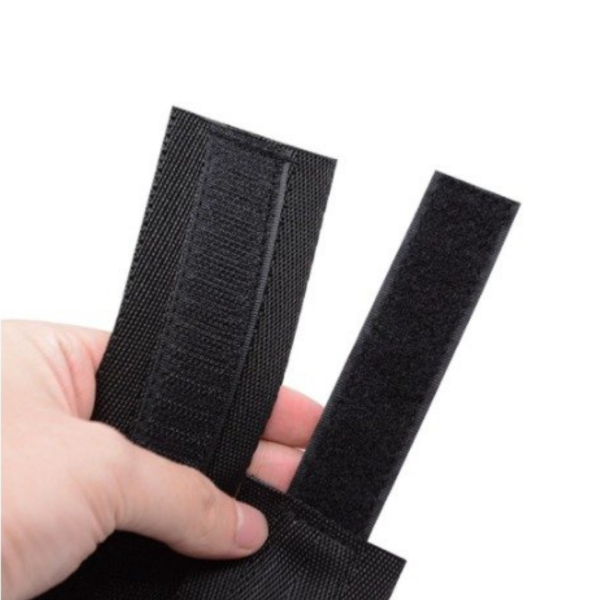 Algemas Dupla Cruzadas Com Argola e Fecho em Velcro Fetiche - Image 4