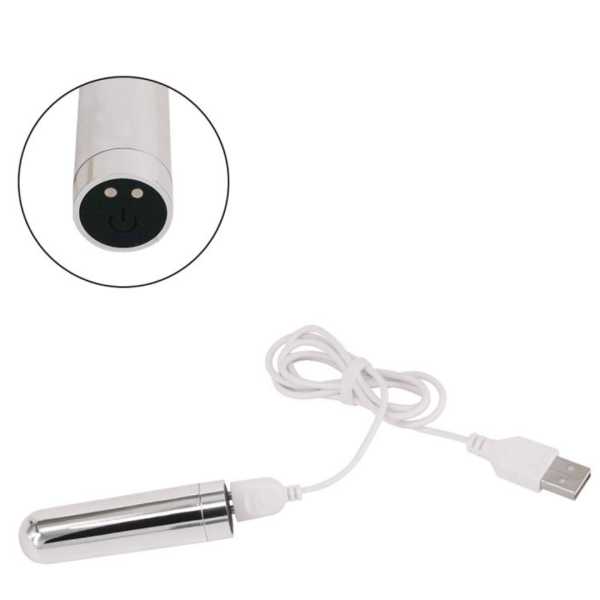 Mini Cápsula Vibratória Recarregável com 10 Modos de Vibração - Image 2