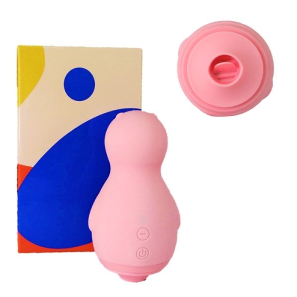 Bear – Vibrador com estimulador de clitóris língua mágica