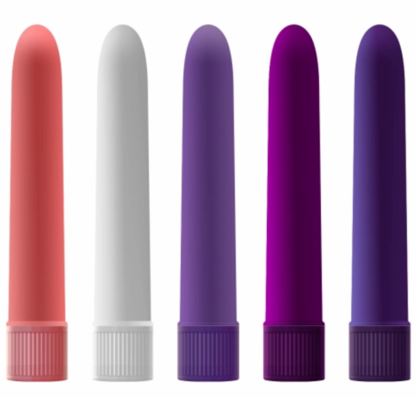 Vibrador personal Aveludado 17,5x2,7CM. Cores Variadas - Image 5