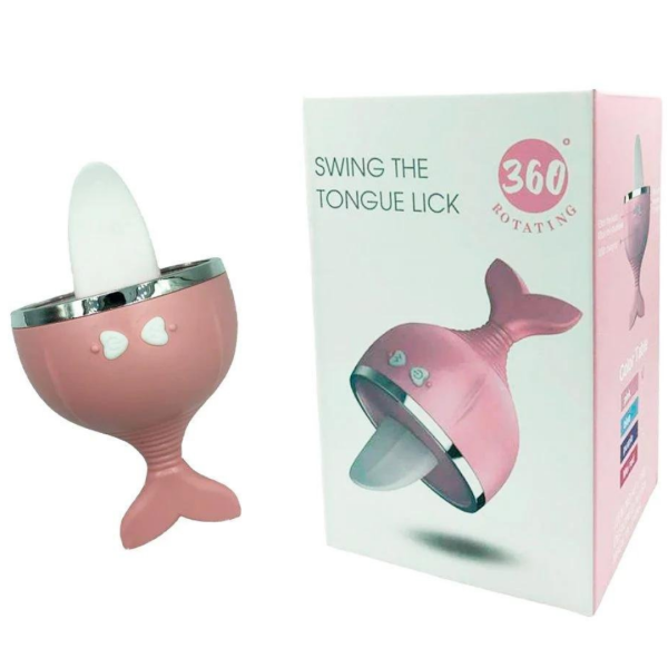 Vibrador e Estimulador de clitóris com língua mágica – The Wale