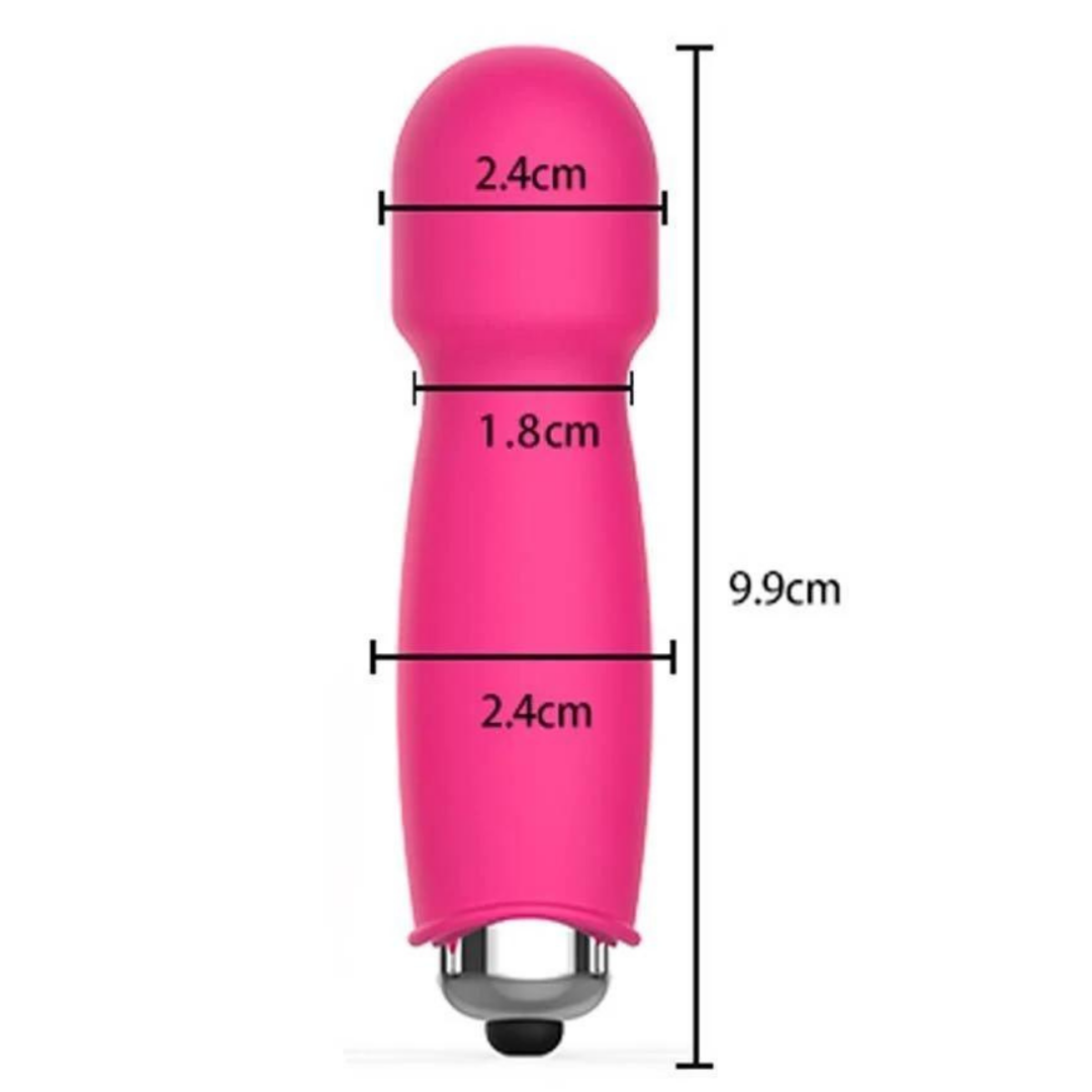 Vibrador Capsula Power Em Silicone Massageador Funny Sextoys - Imagem 2
