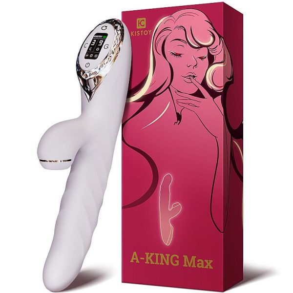 Vibrador de Ponto G e Clitóris com Pulsação - King Max - Kisstoy - Image 7