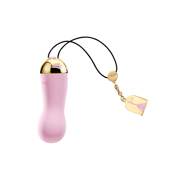 Vibrador Bullet ZALO Baby Star Lilás Com Detalhes Foleado a Ouro 8 Velocidades - Image 2