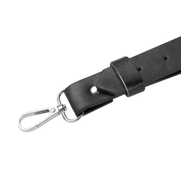 Suspensório Harness Em Couro Branco Sexy Masculino Com Metais - Image 5