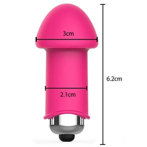Vibrador Capsula Power Na forma de Cogumelo Funny Sextoys - Image 2