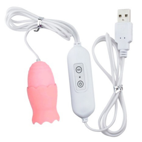 Vibrador Cápsula com estimulador língua mágica Recarregavel - Image 6