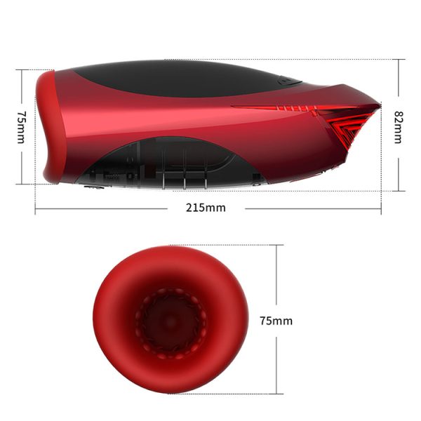 Masturbador Lanterna Cup Smart Voice Sex Machine USB - Dibe - Image 4