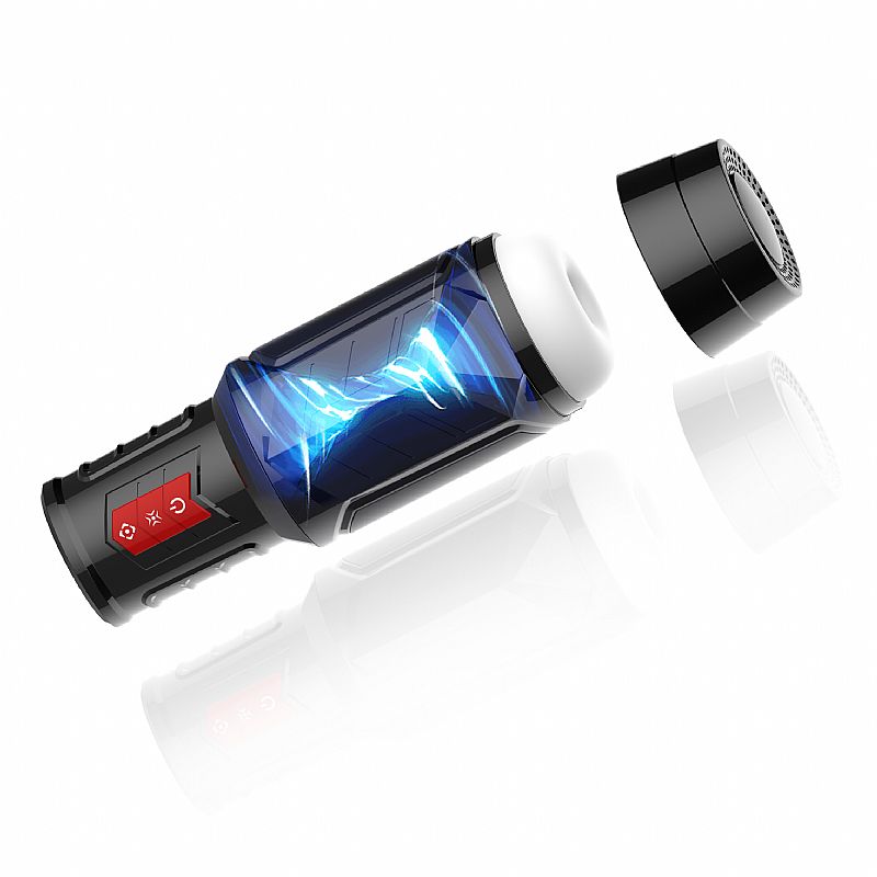 Maquina Masturbadora Lanterna 3 Com Vibrador Recarregavel - Dibe - Imagem 3