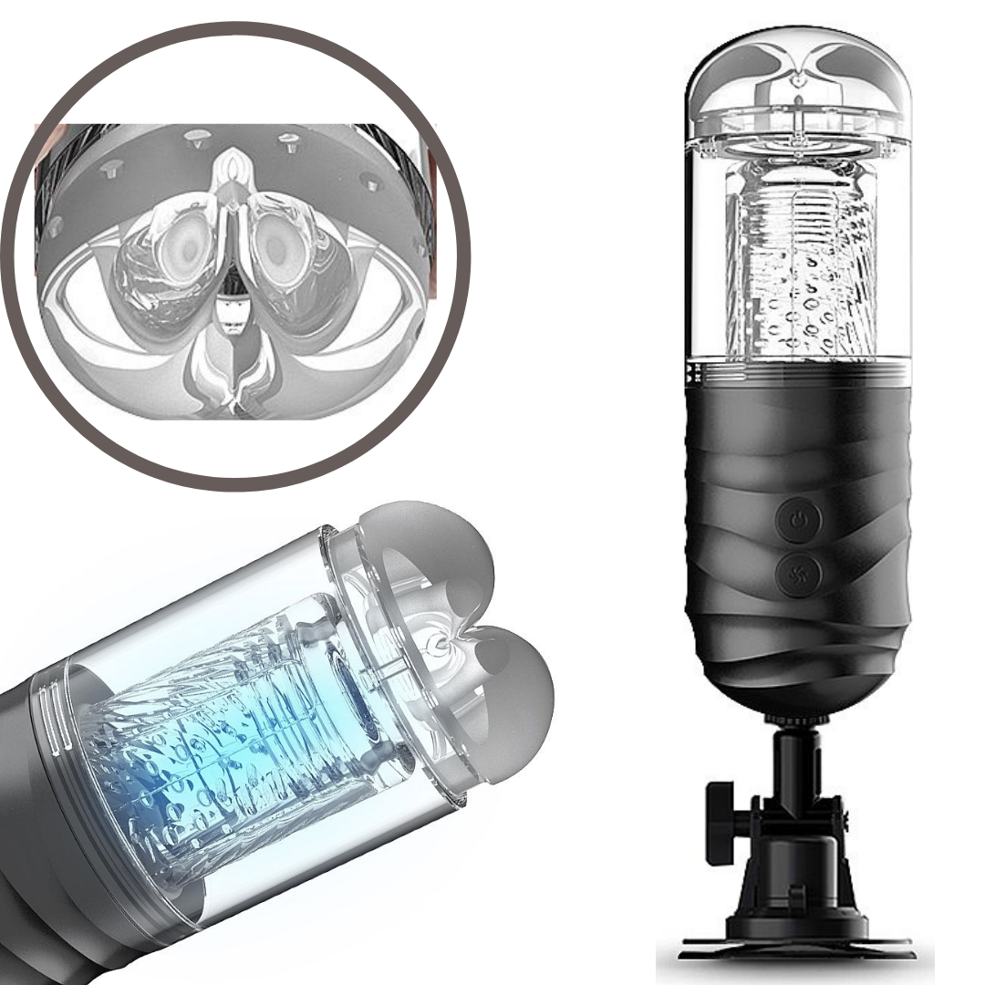 Masturbador Lanterna Com fone de ouvido e no Formado de Bunda 2 - Dibe