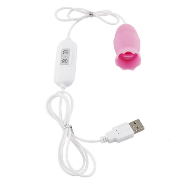 Vibrador Cápsula com estimulador língua mágica Recarregavel - Image 4
