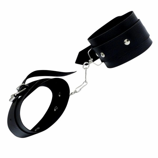 Algema em Couro Sintético e Venda Para Olhos Detalhes Rebite - Image 5