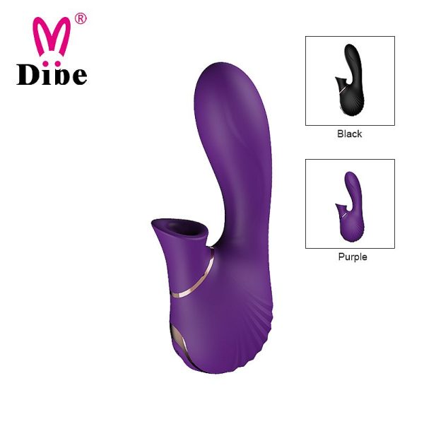 Massageador de Ponto G com Vibro e Sucção Recarregável Dibe - Image 7