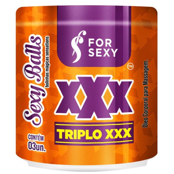 KIT 03 Bolinhas Excitante Triplo Xxx Sexy Ball 03 Unidades - Image 4