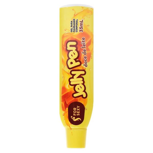 KIT 03 Jelly Pen Doces Caneta Comestível 35Ml Doce de Leite - For Sexy - Image 6
