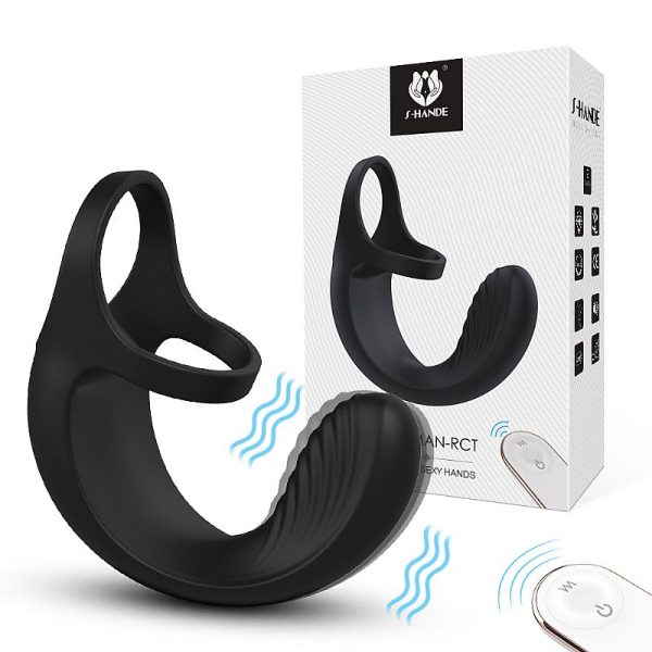 Anel Peniano com Plug Anal - Recarregável - Gavin-RCT - S-hande