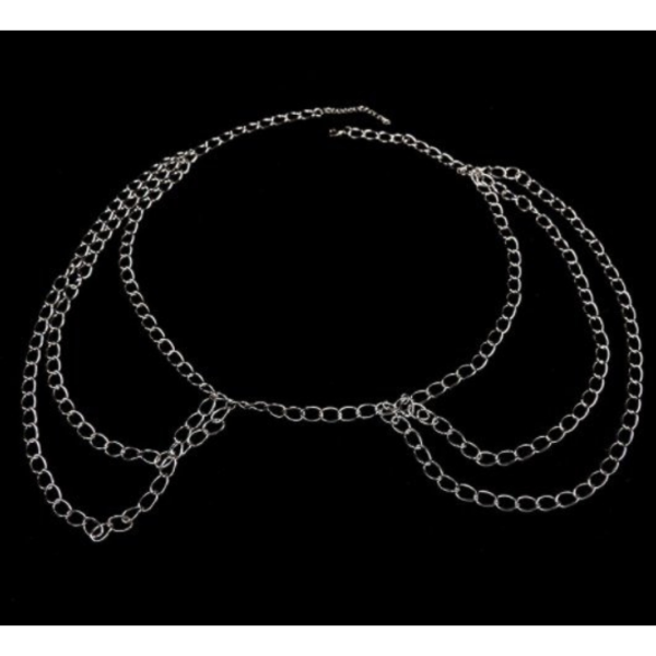 Acessório Feminino Sexy Para Cintura Corrente Na Cor Dourado - Image 3