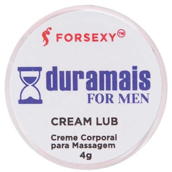 KIT 03 Gel Retardante Masculino Duramais Cream Lub 4g - For Sexy - Image 5