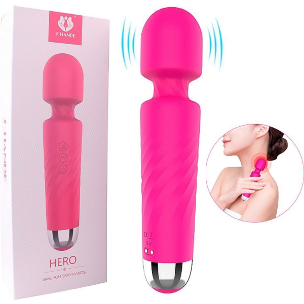 Massageador Varinha Mágica Recarregável - Hero - S-Hande