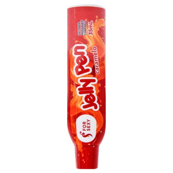 KIT 03 Jelly Pen Doces Caneta Comestível 35Ml Caramelo - For Sexy - Image 6