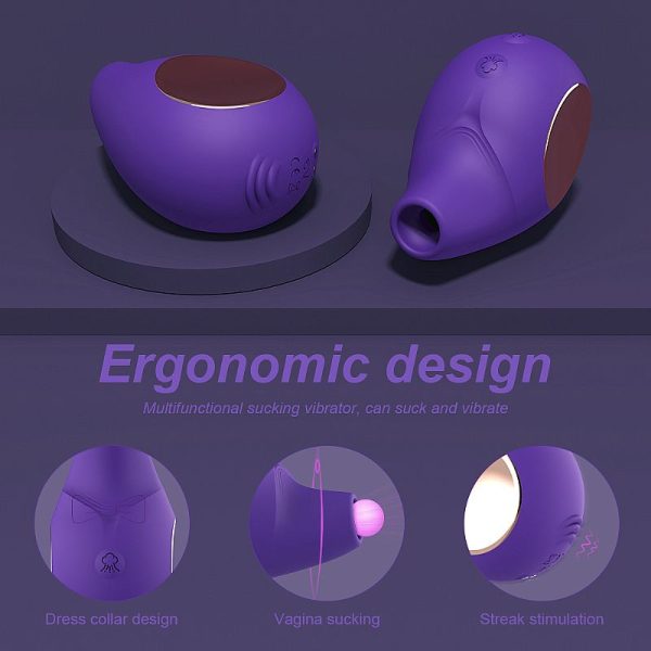 Vibrador de Clitóris com pulsação Recarregavel - George - S-Hande - Image 2