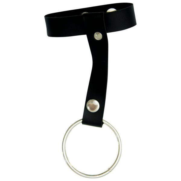 Anel Peniano Argola 5,5 Cm e Couro Com Regulagem Prolongador de Ereção - Image 3