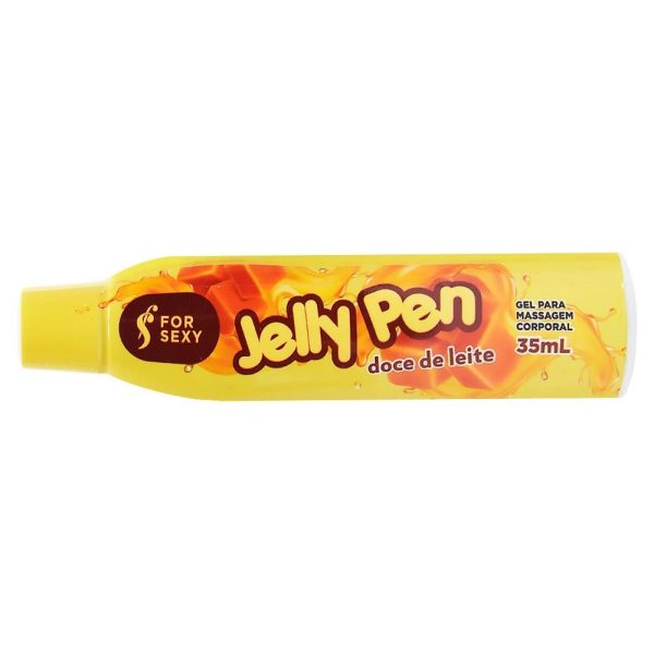 Jelly Pen Doces Caneta Comestível 35Ml Doce de Leite - For Sexy - Image 3