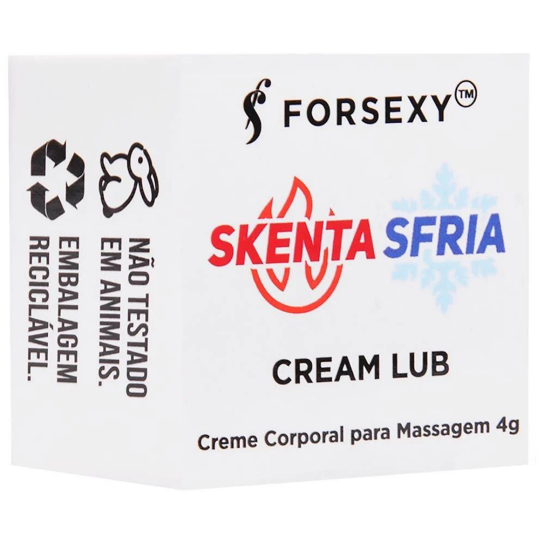Skenta Sfria Cream Lub Gel Bifásico Unissex 4G For Sexy - Imagem 3