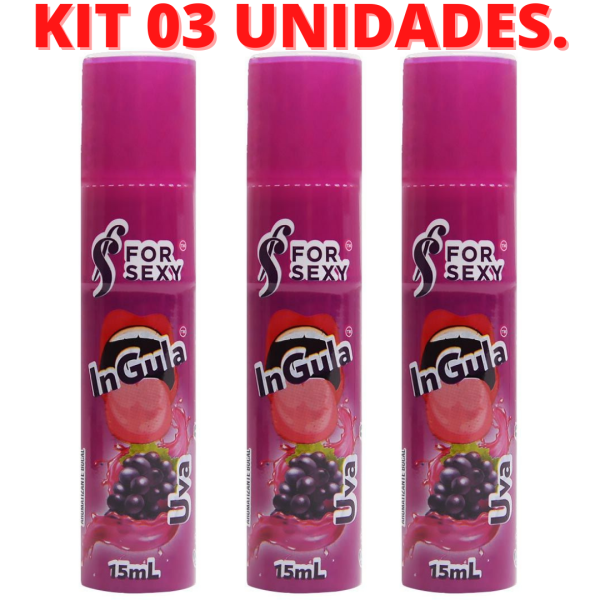 KIT 03 Gel Anestesico Garganta Profunda de UVA - Ingula For Sexy - Image 2