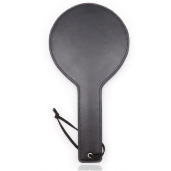 Palmatoria Em Couro Preto Erótico SPANK HARD Fetiche Com Pinos - Image 4