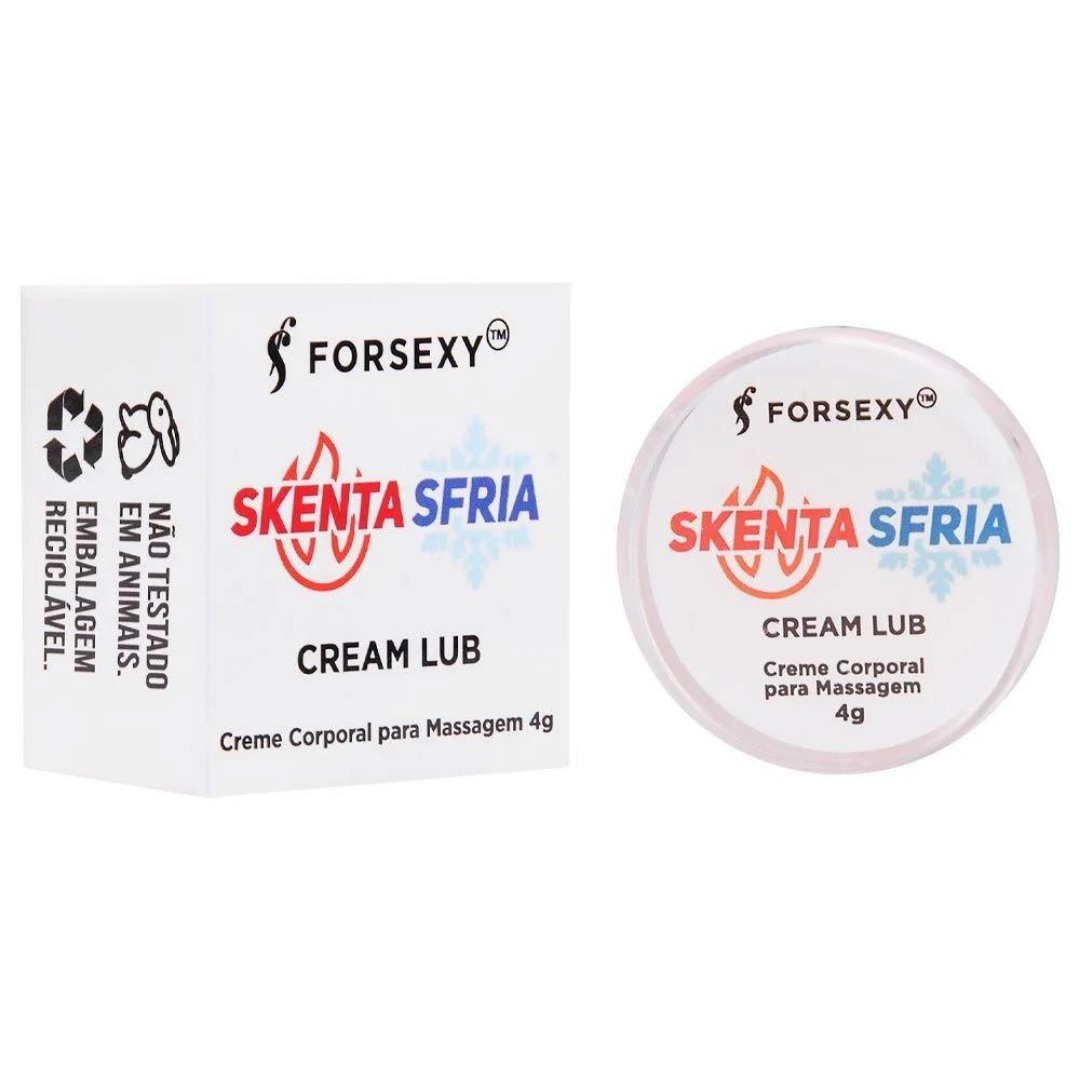 Skenta Sfria Cream Lub Gel Bifásico Unissex 4G For Sexy
