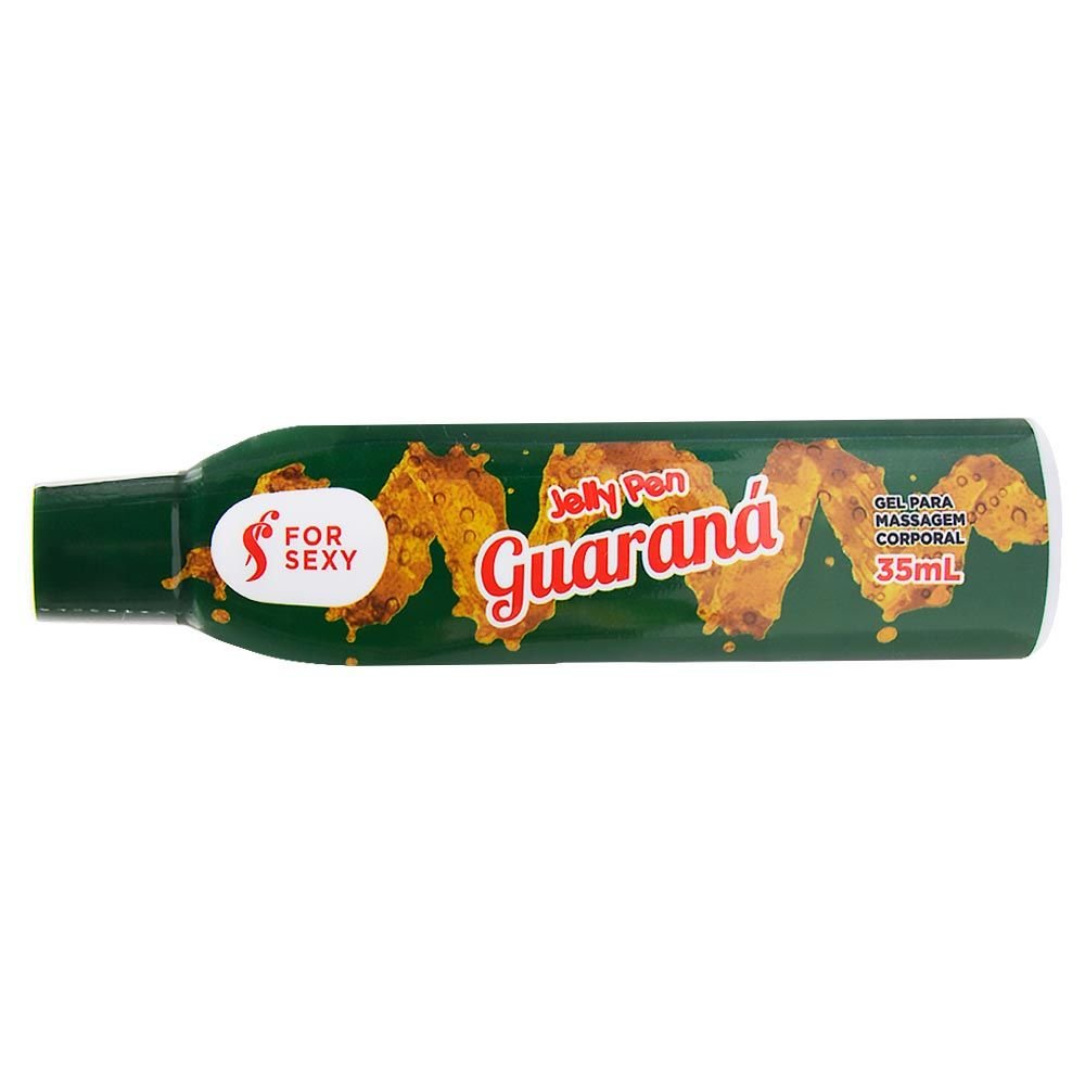 KIT 03 Jelly Pen Doces Caneta Comestível 35Ml Guaraná- For Sexy - Imagem 5