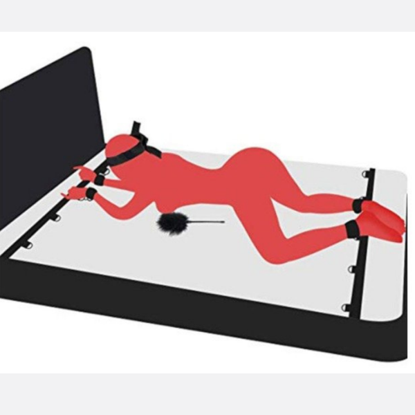 Algemas e Amarras Para Punhos e Tornozelos Distanciador Para Cama - Image 3