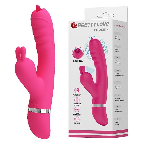 Vibrador de Ponto G e Clitóris - Phoenix - Pretty Love - Image 5