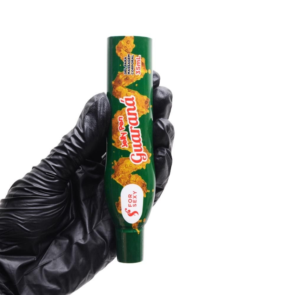 KIT 03 Jelly Pen Doces Caneta Comestível 35Ml Guaraná- For Sexy - Imagem 3