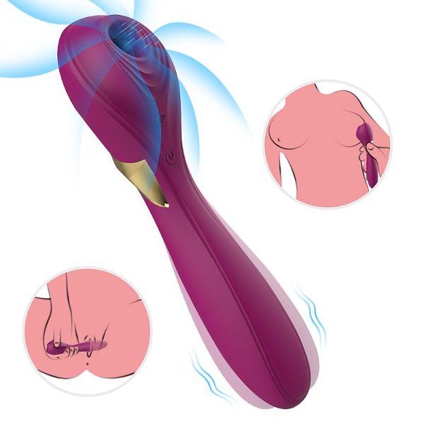 Vibrador de Clitóris com Pulsação Recarregavel - S-Hande