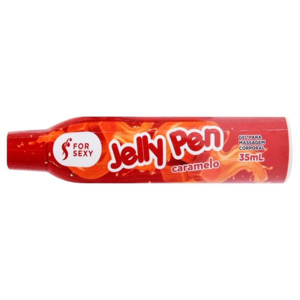 Jelly Pen Doces Caneta Comestível 35Ml Caramelo - For Sexy - Image 3