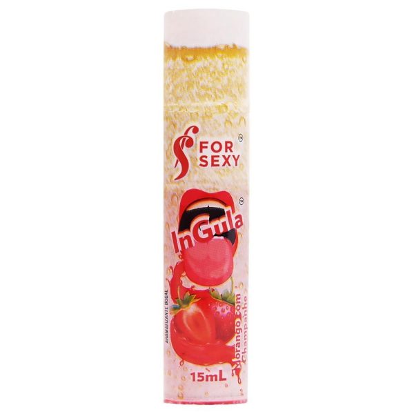 Ingula Gel Dessensibilizante Garganta Profunda Morango c/ Champanhe