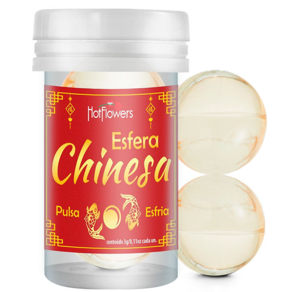 KIT 03 Bolinha Esfera Chinesa Sensação de Pulsação e Esfria - Image 3