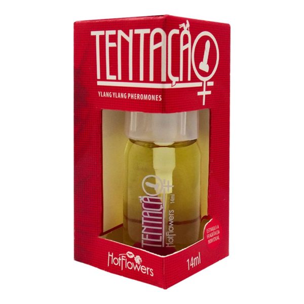 Perfume Tentação Fragrância Deo Colonia 14Ml Hot Flowers - Image 3