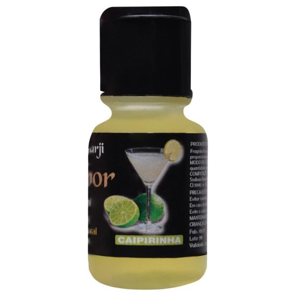 KIT 03 Gel Corporal Comestível Mais Sabor Hot Caipirinha 15ml Garji - Image 4